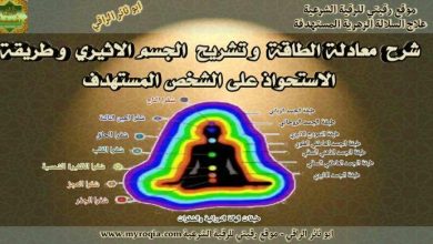 شرح معادلة الطاقة والجسم الاثيري والهالة